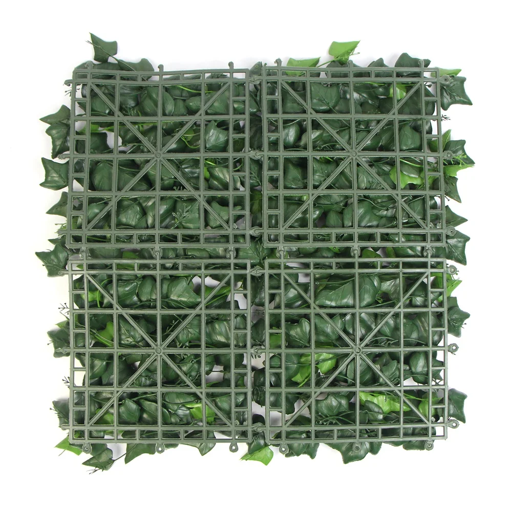 Garden outdoor Grade B fireproof artificial greenery fence for decor