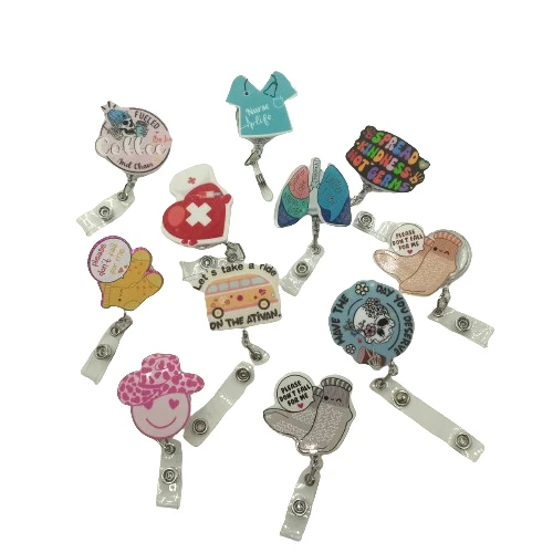 nursing badge reel