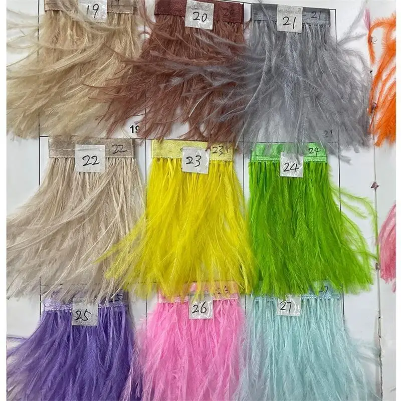 Factory Spot ostrich feather accessories  color ostrich feather