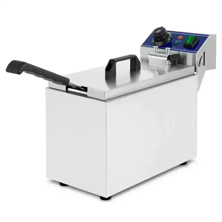 8L (Max Oil 4L) Commercial Deep Fryer Fast Food Restaurant Chicken Electric Fryer Machine