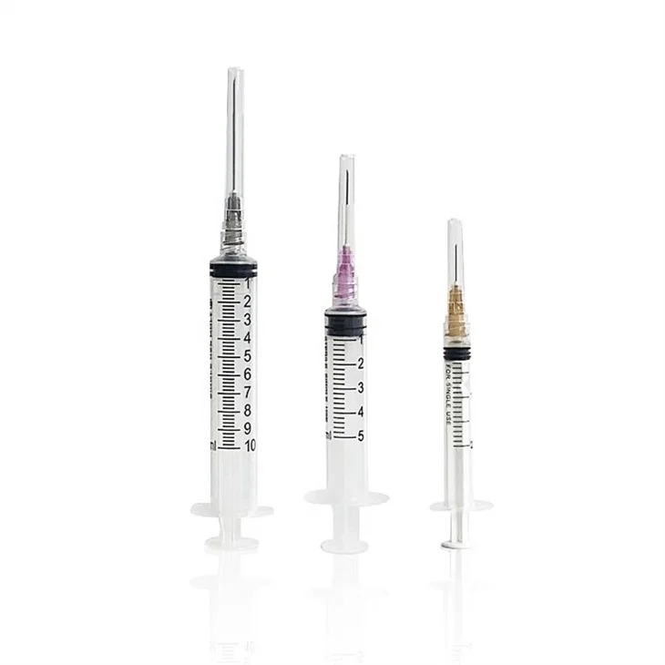 0.5ml luer lock plastic automatic injection syringe safety with