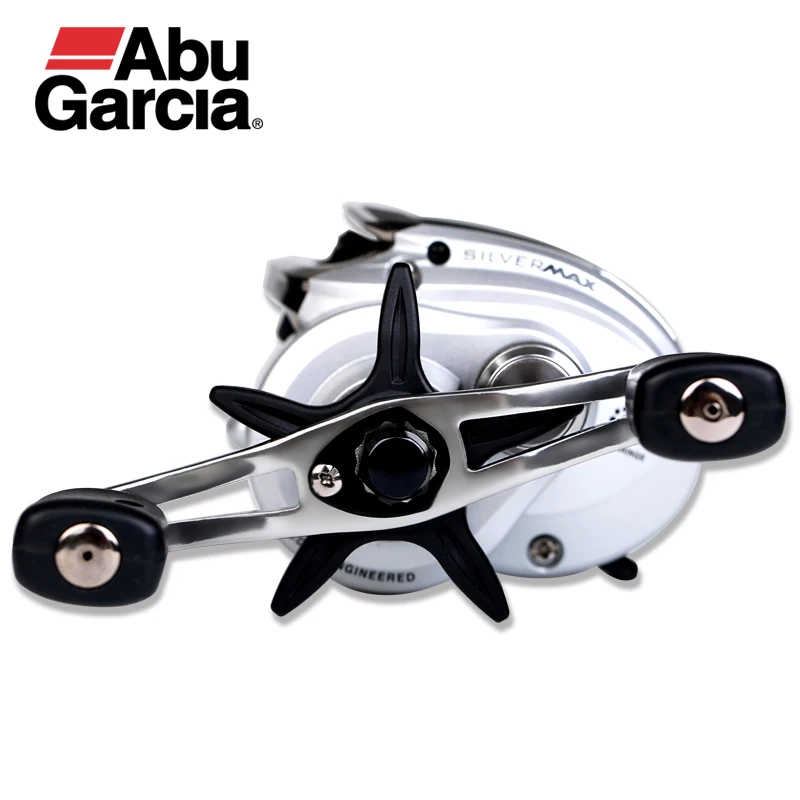 Abu Garcia SMAX3 Baitcasting Fishing Reel Dual Brake Max Drag 8kg Gear Ratio 6.4:1 5+1BB Ultralight 207g Casting fishing Reels
