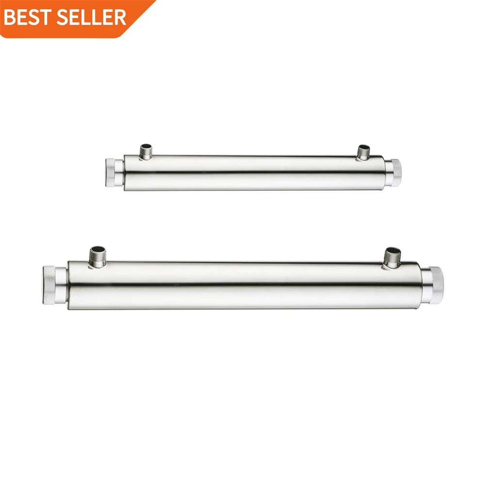 Low price 304 stainless steel housing 16W uv bactericide lamps uv water sterilizer