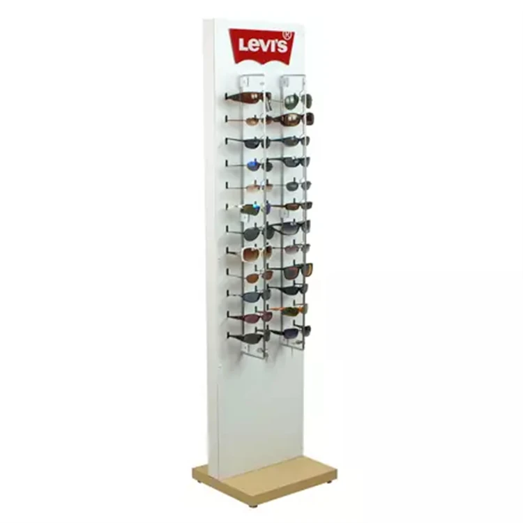 Metal Acrylic Eyewear Glasses Display Stand Eyeglass Sunglasses Showcase Display Rack