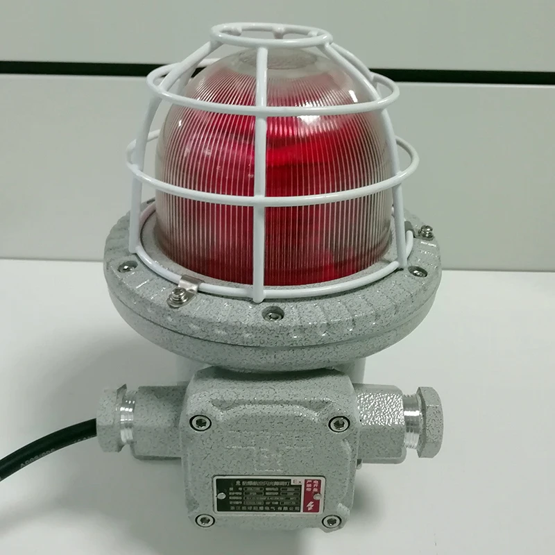 Explosion Proof Aviation Led Obstruction Light Color Customized Aircraft Warning Lamp With Flameproof