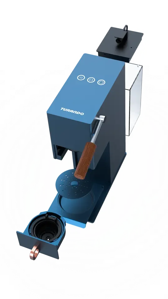 Качественная Капсульная кофемашина для эспрессо из алюминиевого сплава дома