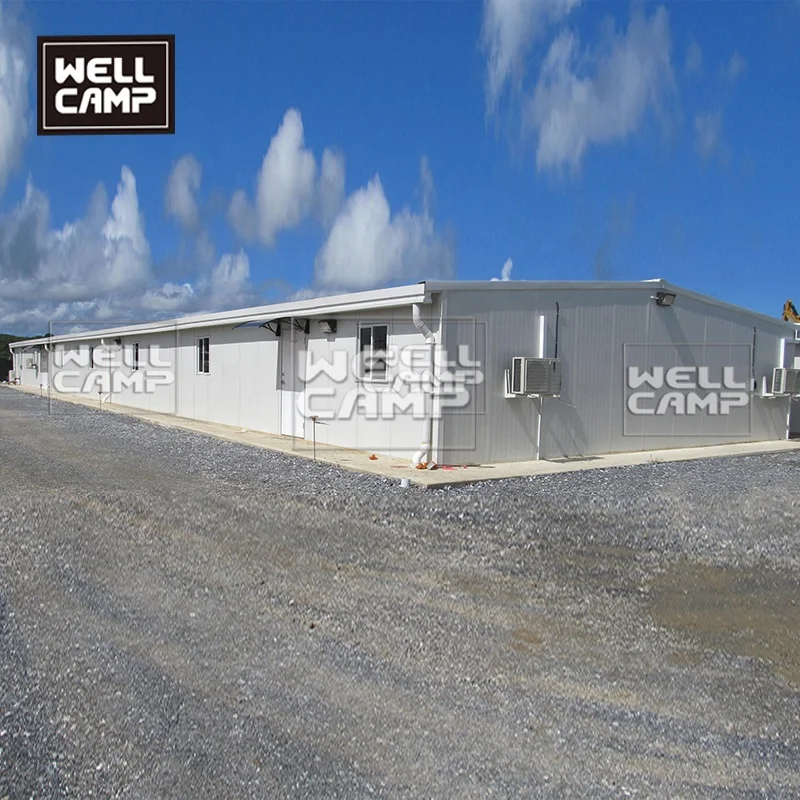 Wellcamp быстрая сборка склада сборное строительное здание стальная конструкция мастерская WELLCAMP -30 ASTM GB