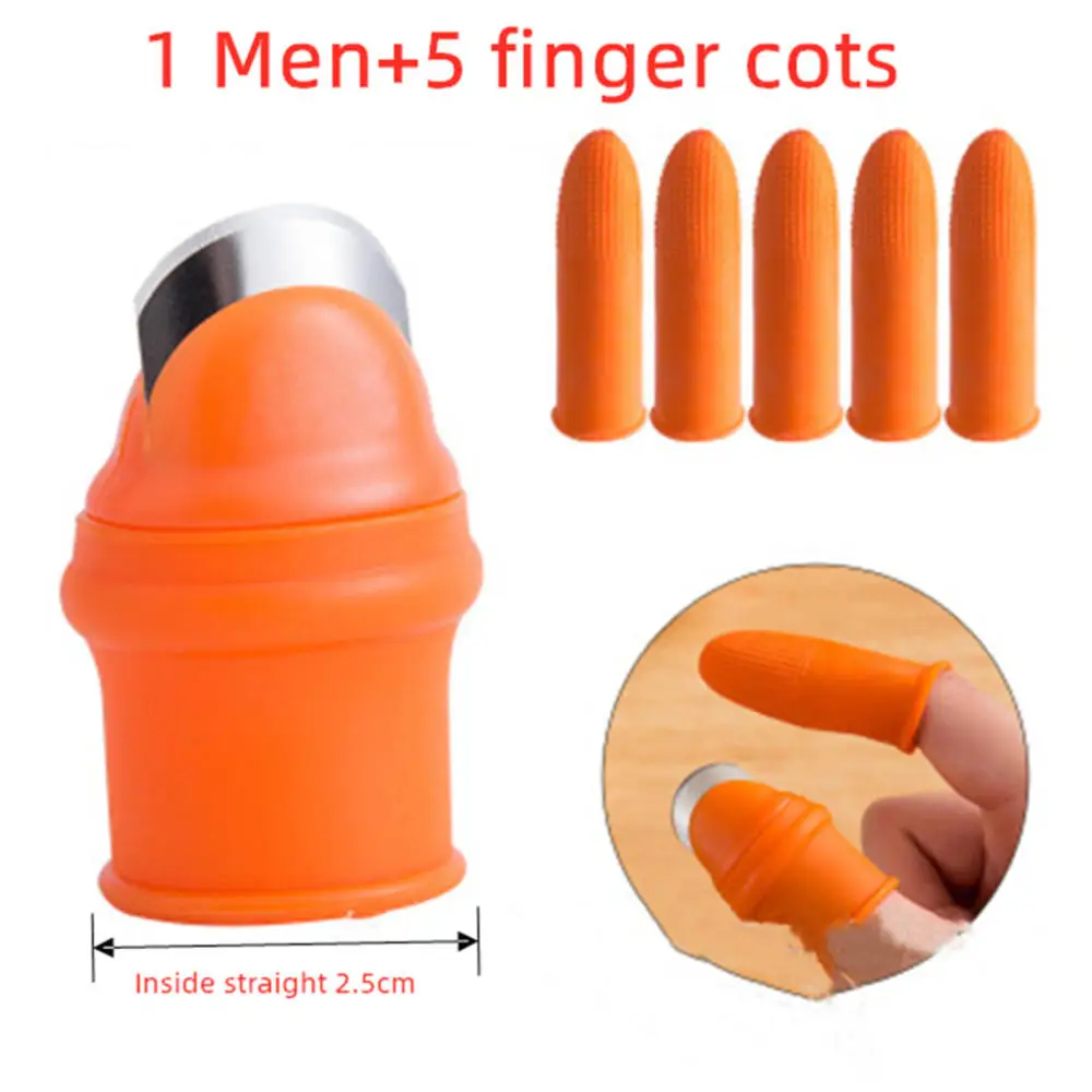 
Thumb Cutter Gardening Tools Pruning Shears Garden Picking Plant Vegetables Separator Finger Tool Multifunction Kitchen Cutter 