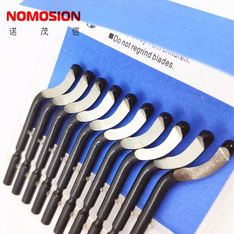 BK2010  10pcs/lot  S10 Blades Hand Deburring Tool from nomosion