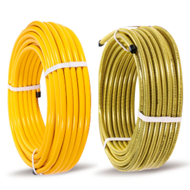 IFAN PE Yellow Pex Gas Line Gas Multilayer Pex Pipe Tube Hose Plumbing Pex Gas Pipe