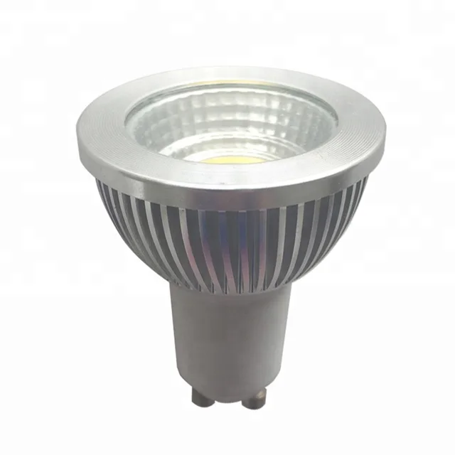 Sky factory 2 years warranty led spotlight cob 5w  gu10 mr16 85-265v 12v dimmable 110V 230V 6500K 4000K 3000K led spotlight