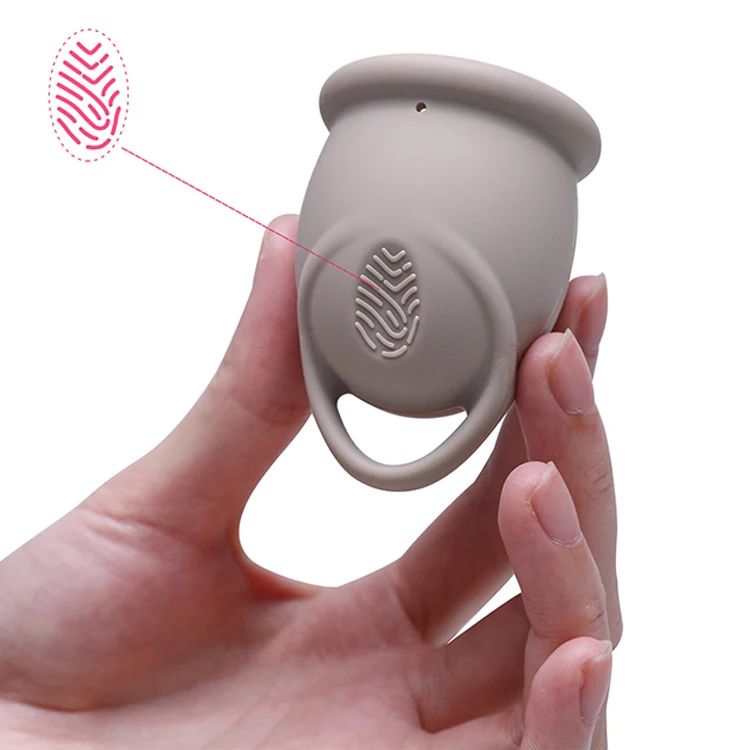 Eco-Friendly Reusable Custom Packaging Wholesale Silicone Period Copa Menstruation Beginner Menstrual Cup Sanitary Cup