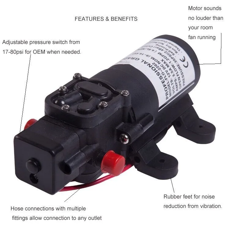 Price list  self priming spare parts  220 volt high pressure water pump for agricultural irrigation in China