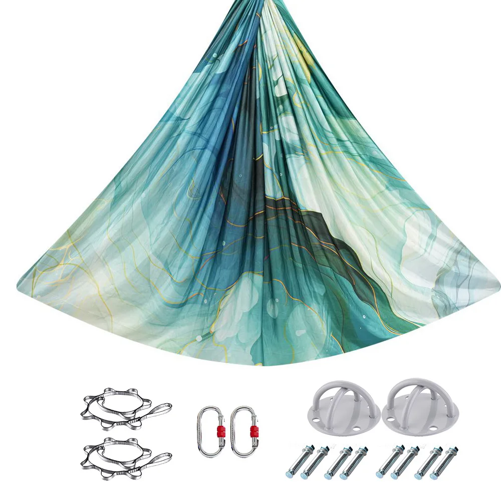 2024 New Design Anti-Gravity Air Aerial Silk Fabric Yoga Hammock Swing for  Home, Antigravity Yoga, Inversion Exercises
