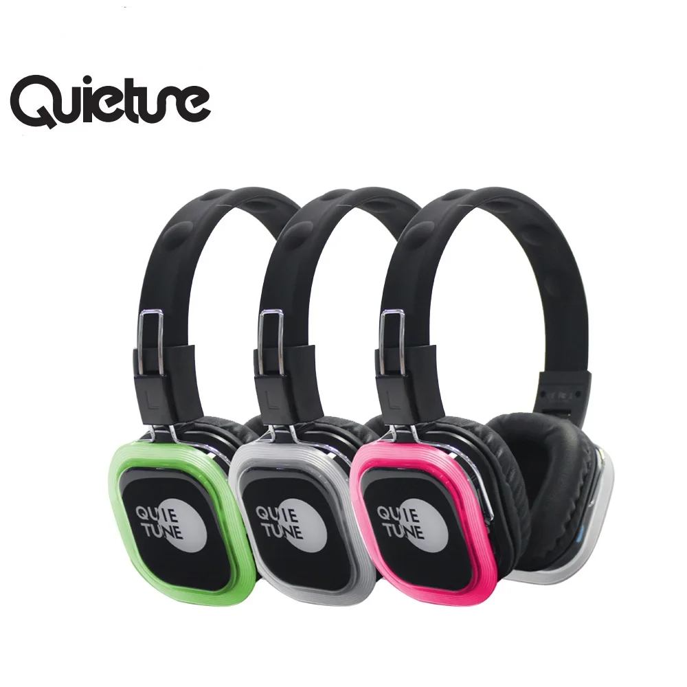 Best Price silent headphones party disco wireless equipment foldable stereo DJ headset house party 2 or 3 channel earphones