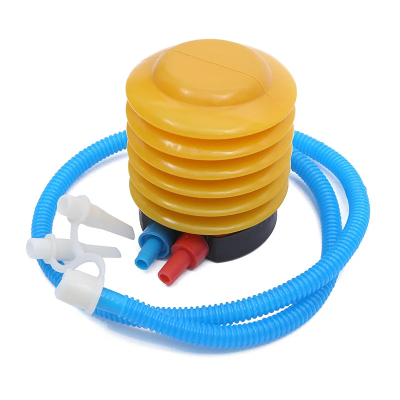 Yoga Ball Foot Pump Yellow air Pump Portable Balloon Inflator Wedding Room Decoration Supplies