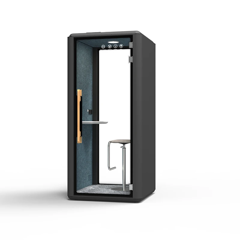 Indoor Outdoor Office Furniture Meeting Pods Soundproof Cabin With Great Ventilation System
