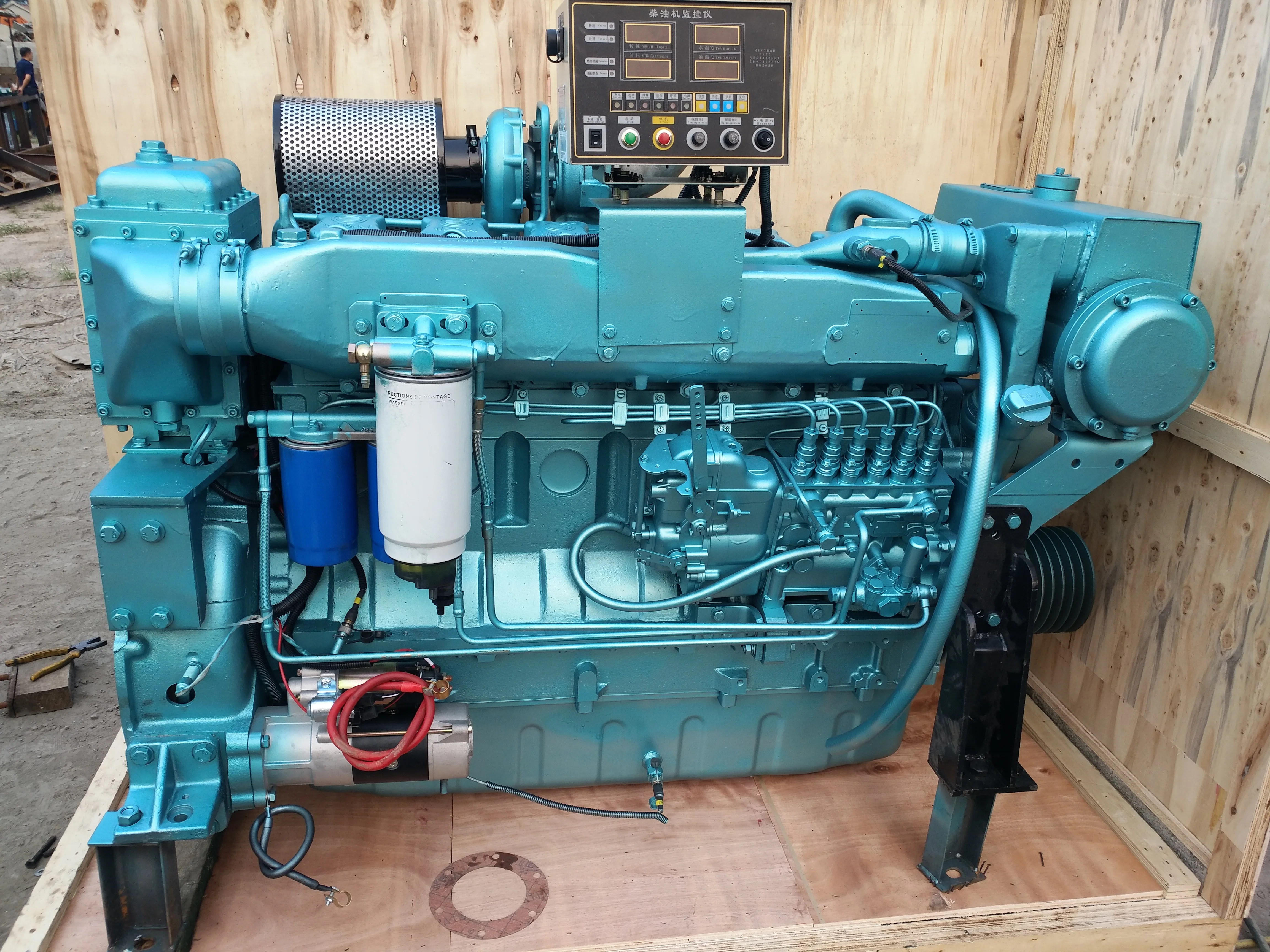  Экспортированный высококачественный морской двигатель WD618 основной