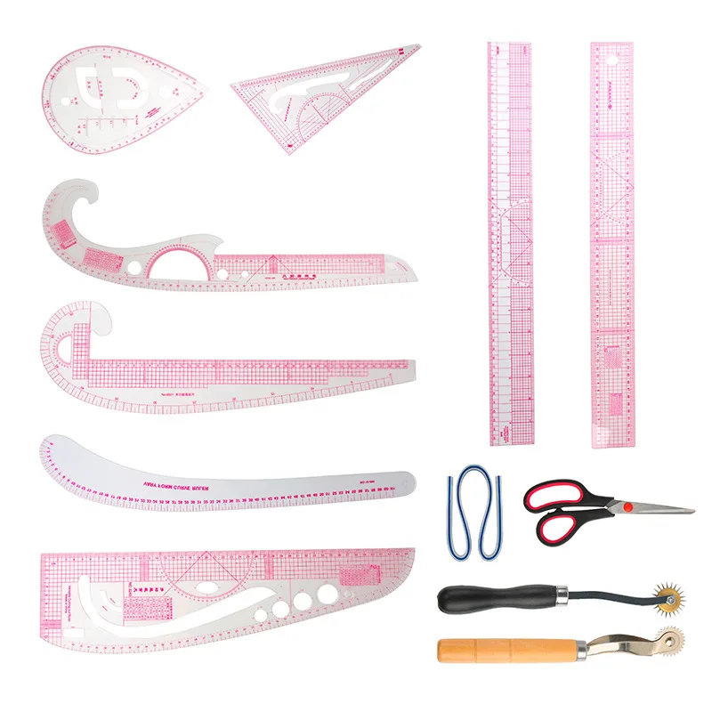 Hot Sale Rulers Sewing Pattern Master Ruler Plastic Patchwork Rulers Tool Sets
