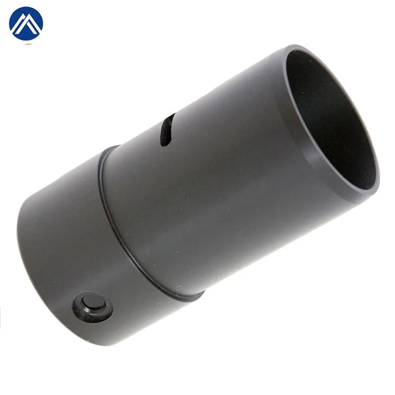 custom OEM CNC turning parts lathe machined fabrication metal screw tube and thread pipe tube