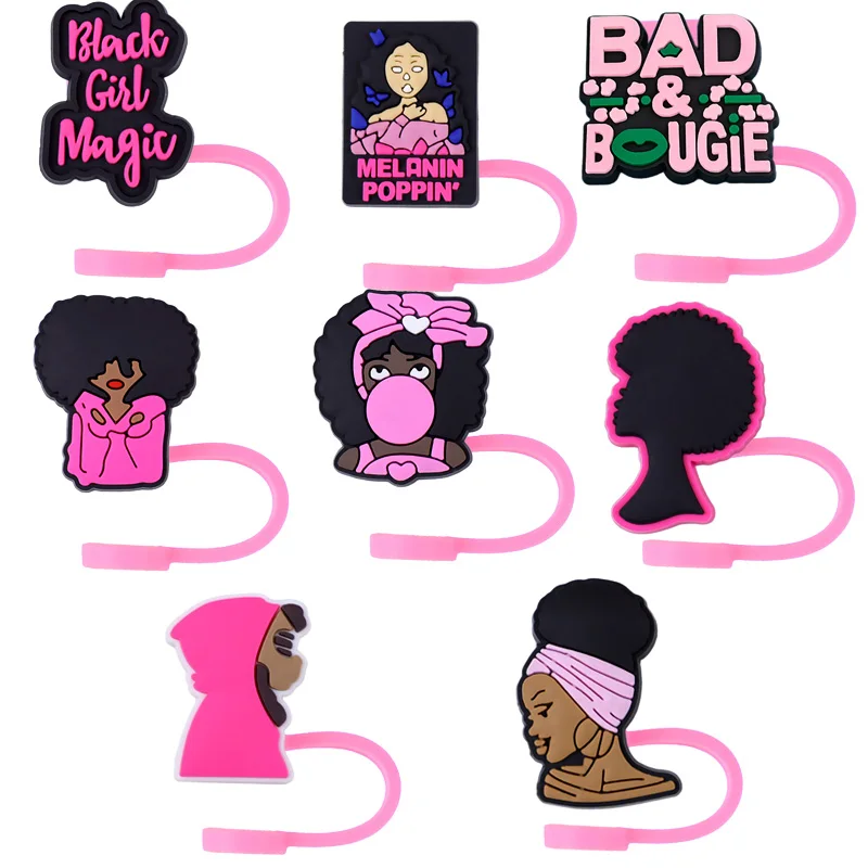 Хорошие продажи мягкие розовые шармы из ПВХ для обуви Мультяшные маленькие Moq с логотипом прекрасные соломенные