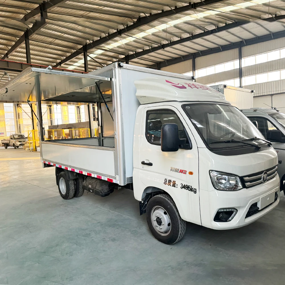 Мини-фургон доставка товар Foton новый 4x2 м2 грузовой фургон легкий грузовик