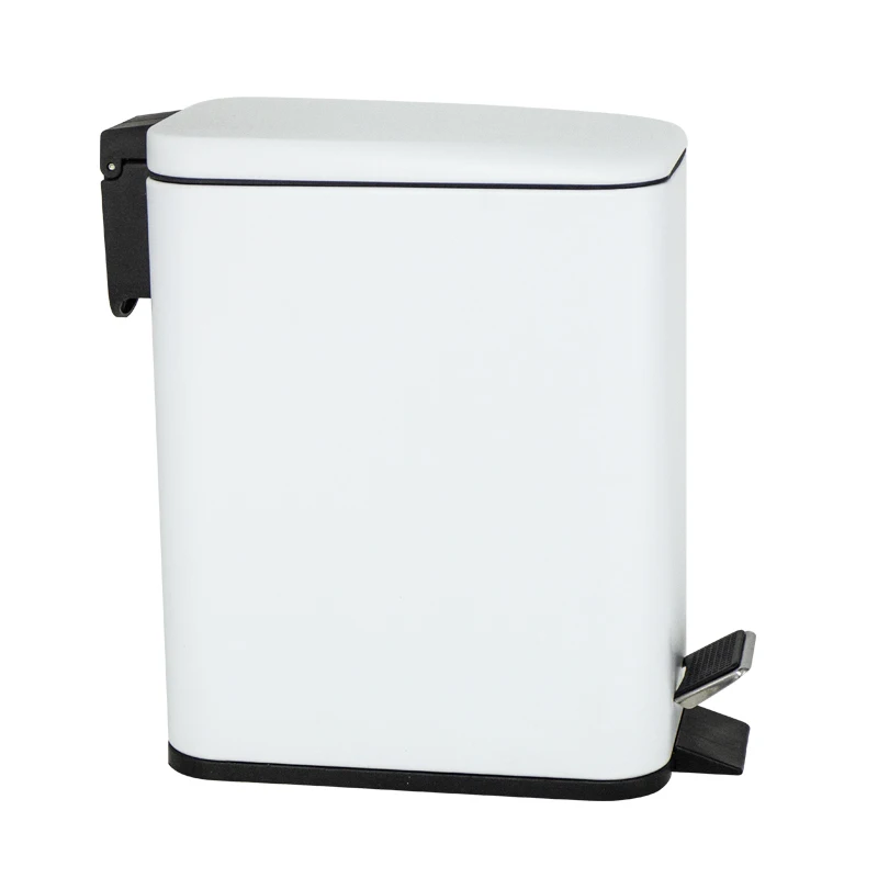 2022 Hot Selling Modern Removable Inner Luxury Foot Pedal Stain Steel Mini Trash Bin For Living Room