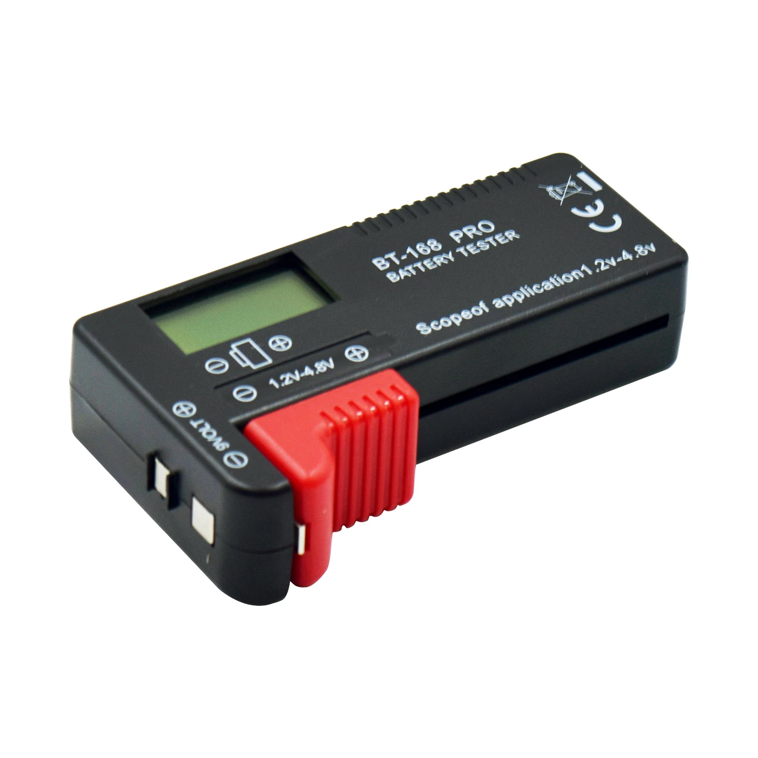 Digital Lithium Battery Capacity Tester Checkered load analyzer Display Check AAA AA Button Cell Universal test