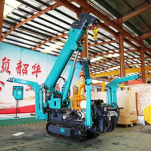 Flexible 8 Ton Mini Spider Crane Micro Telescopic Crawler Crane Lift Spider Crane For Sale