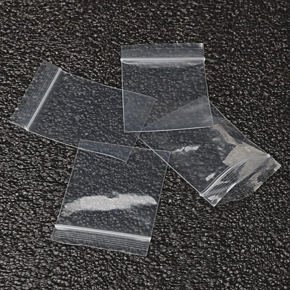 
PE opp bags clear Zip Lock transparent self-seal bag Reusable Plastic Bags 