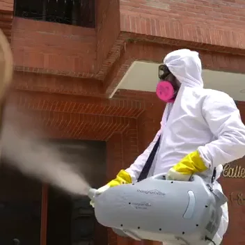 TCD backpack cold fogger electric ulv sprayer for disinfection with 220V 2200w 10 meter sprayer distance