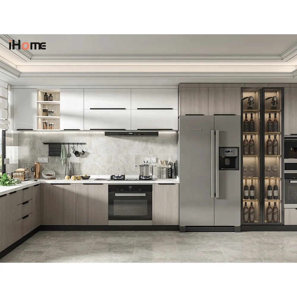smart home and kitchen customized modern kitchen furniture kitchen cabinet sets