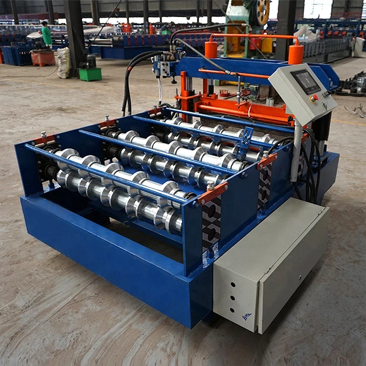 Roofing Sheet Crimping Machine Hydraulic Curving Machine Tile Making Machinery Arch Roof Sheet Curved