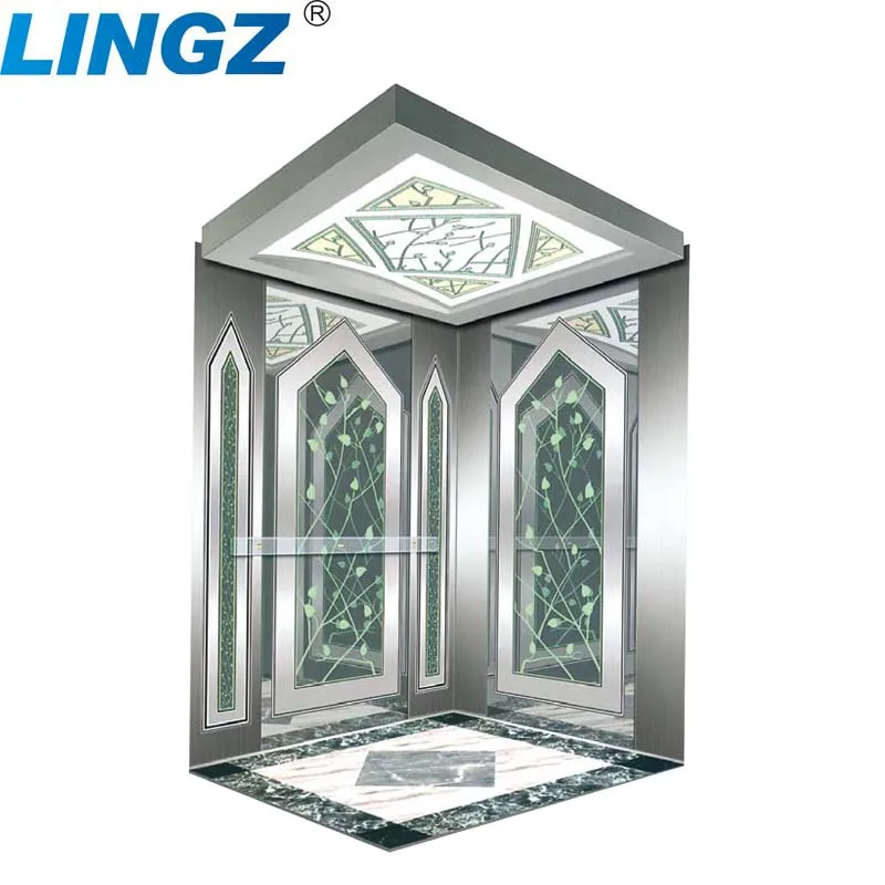 6 Person Passenger Elevator With Gearless Traction Machine