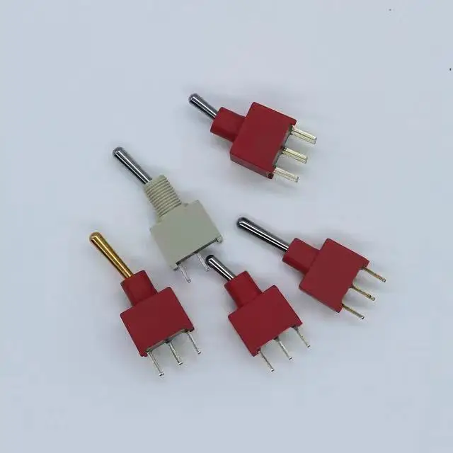 Индивидуальный 2A 250v 4pin переключатель тумблера dpdt