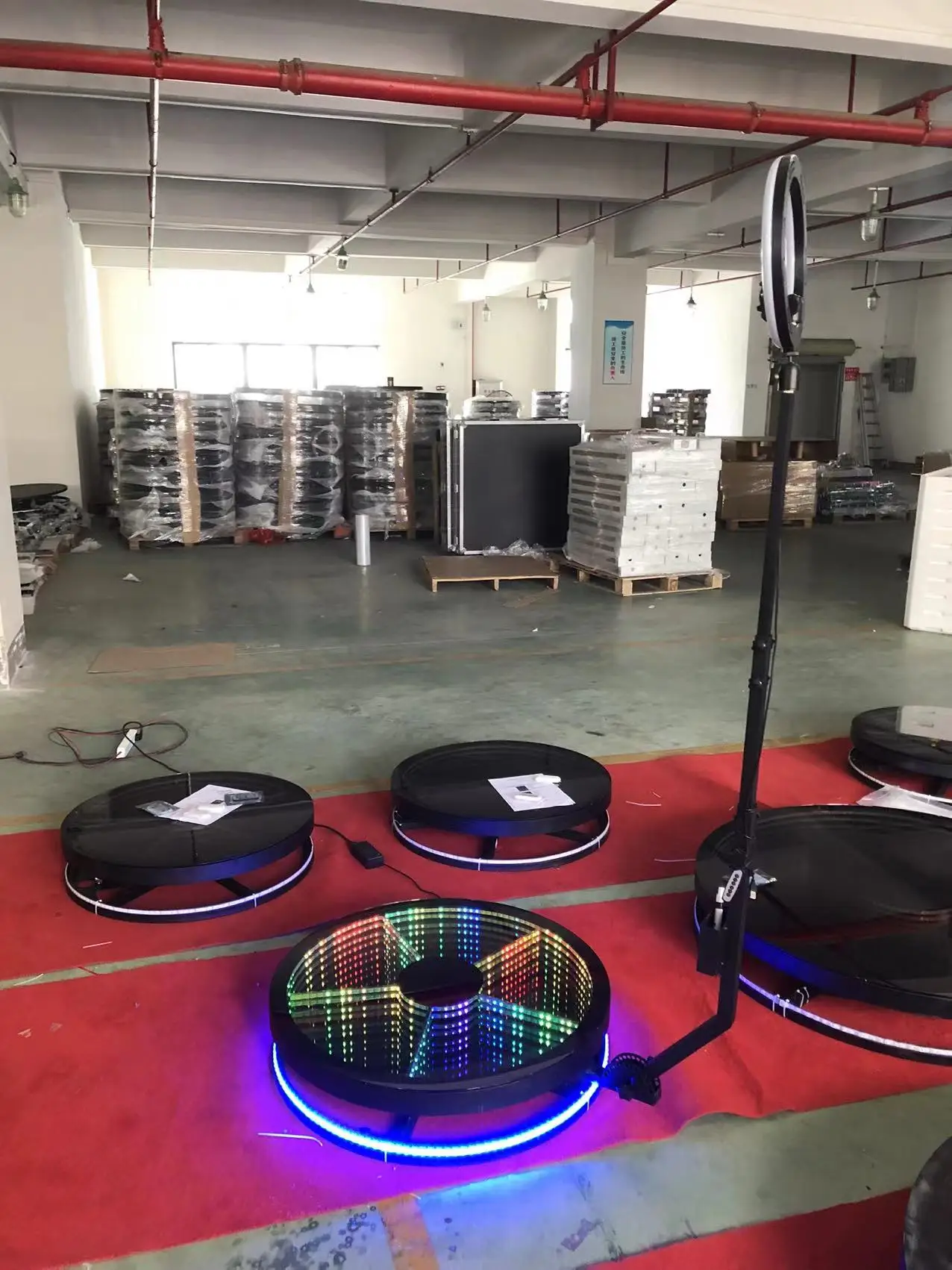 Factory Price Glass Platform Automatic Photo Booth Slow Motion Portable 360 Photo Booth 360 Photo Booth Machine