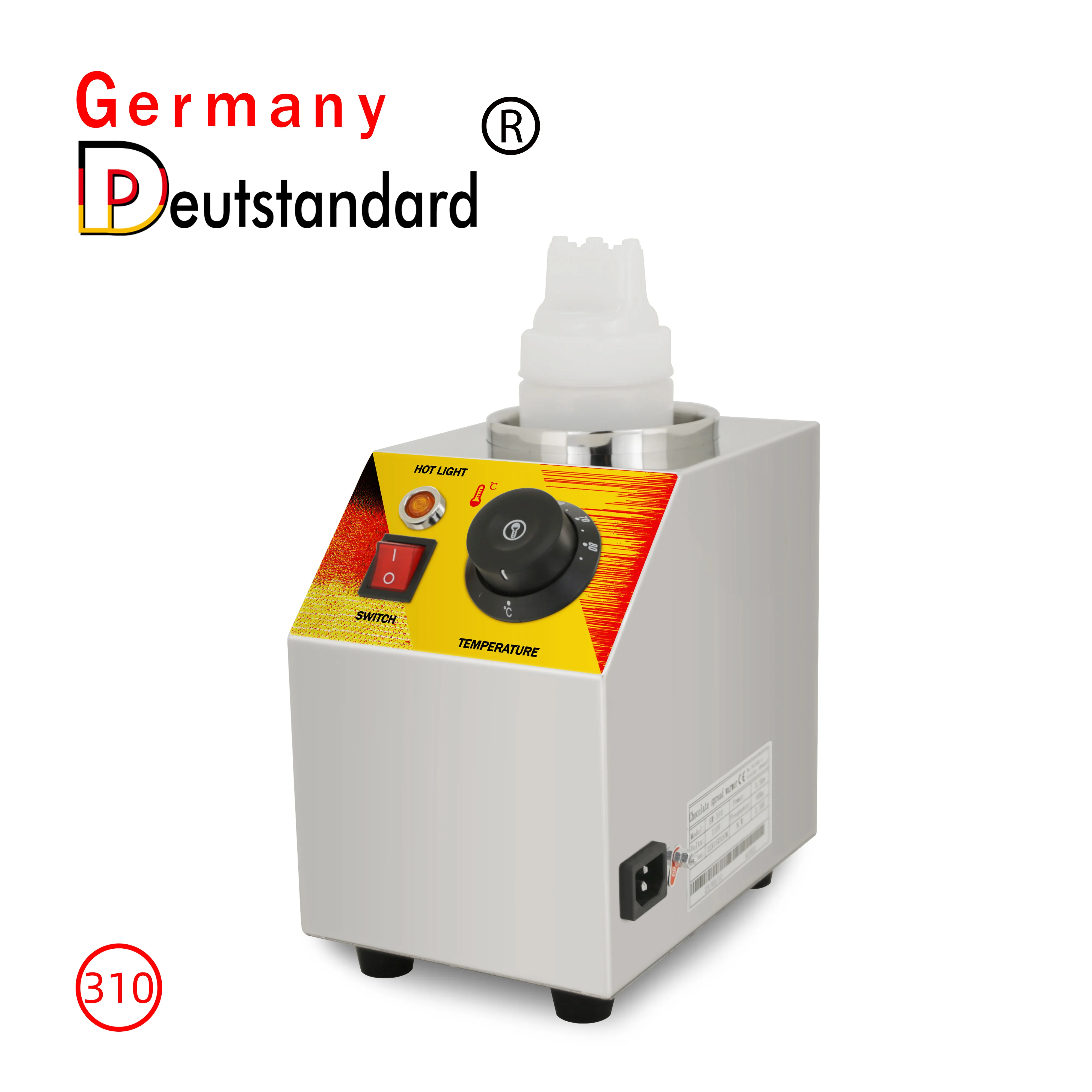 Professional  Sauce Warmer Filling Machine Commercial Chocolate Heater Sauce Warmer machine