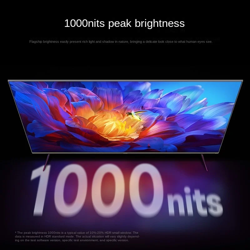 ТВ-приставка Xiaomi ES Pro, 86 дюймов, 1000 нит, пиковая яркость, 120 Гц