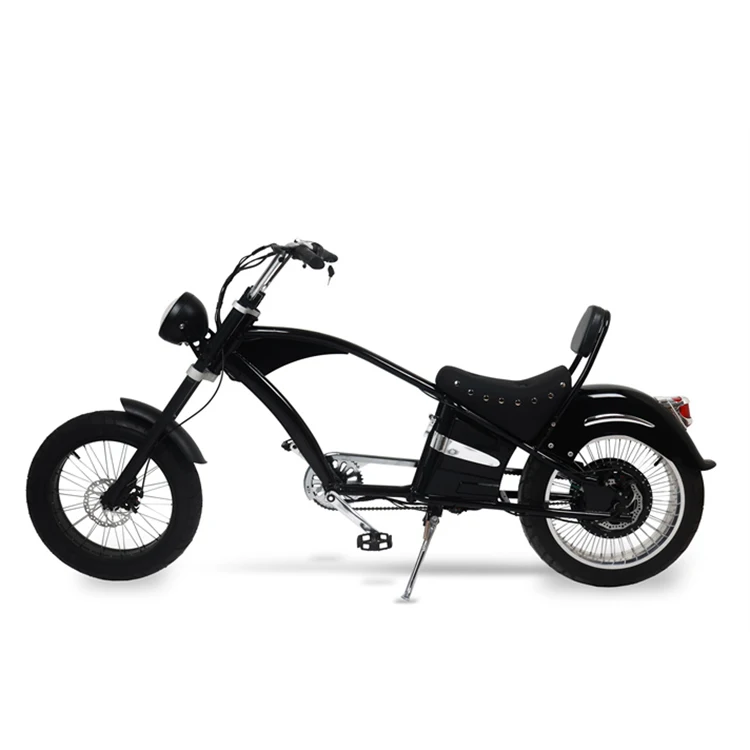 2023 Vintage Design 1000W Motor Electric Motorcycle For Beach