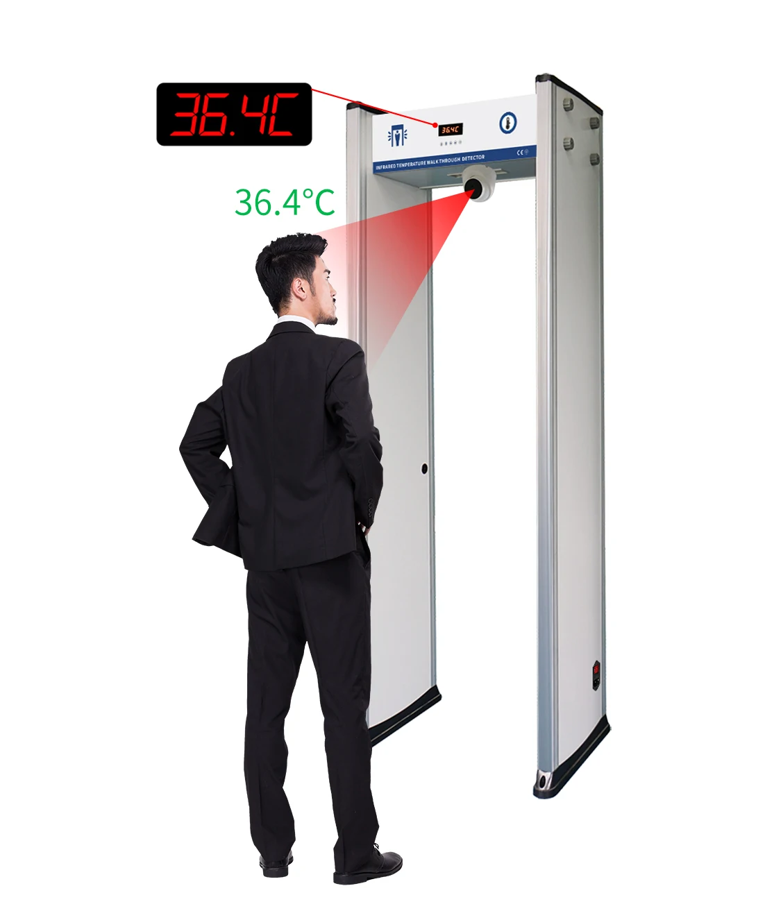  Non Contact Digital Walk Through Temp Scanner