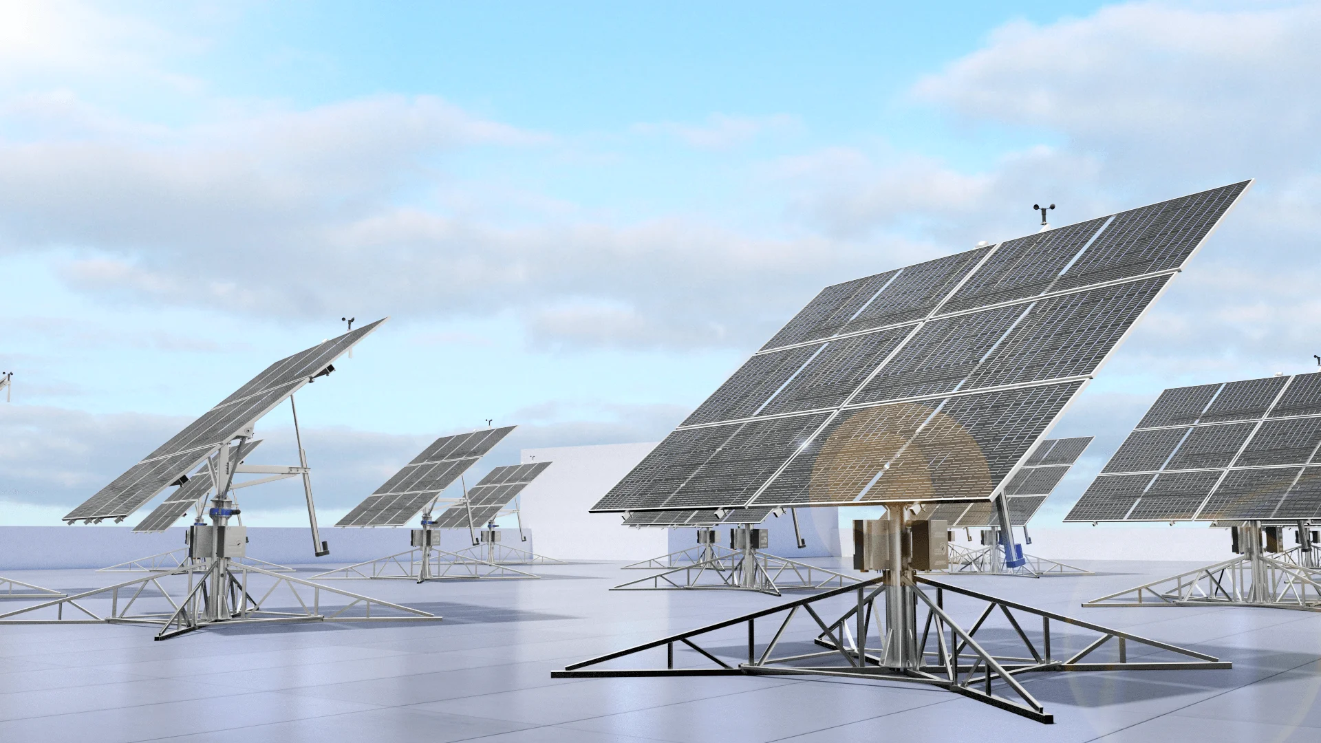 Huayue solar tracker-8KW HYS-15PV-78-LSD manufacturer solar tracker dual axis solar tracker mount