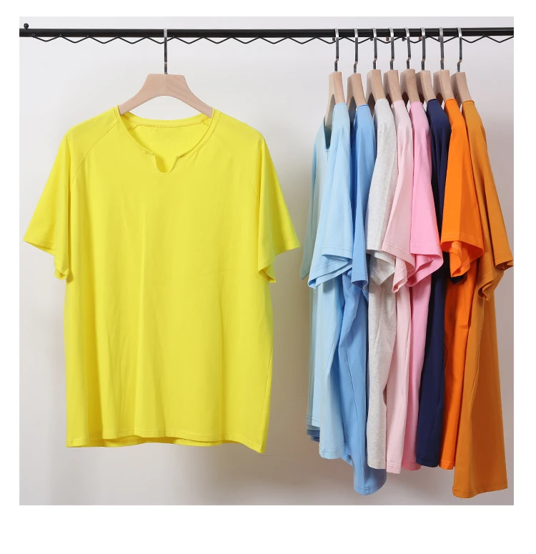 Manufacturer Wholesales Bulk Casual T-shirts Plus Size Men Tee Shirt Color Custom Short Sleeve T Shirt