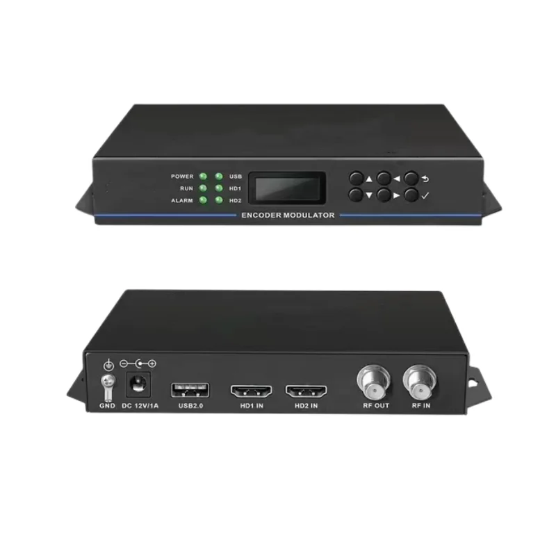 2 HD MI Input 1 RF Output H.264 Encoding Modulator multi-channel digital TV encoder modulator