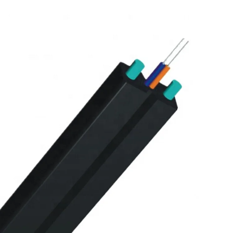 FTTH Low Bend 4 Core G.652D FRP LSZH Low Bend Drop Fibre Optic Cable