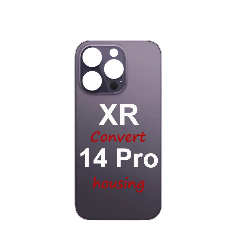 Xr to 14pro Housing Body for iPhone X xs max 11 pro max Converter to 14 Pro back housing With Logo X to 14pro Back Housing