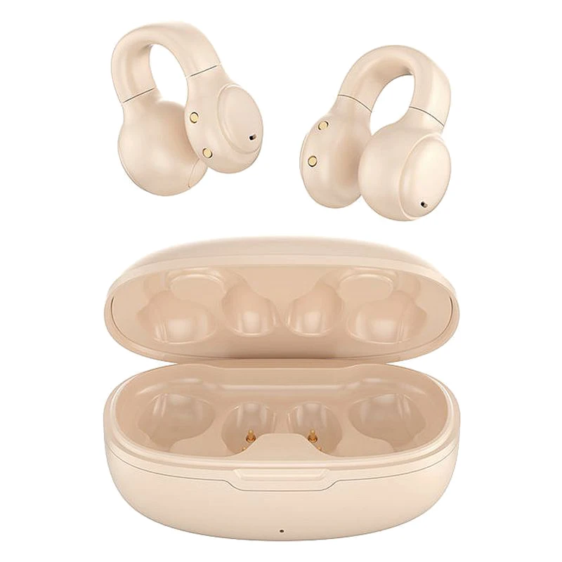 New M30 Earclip Earbuds Bone Conduction Wireless Headset Stereo Touch Earphones Open Ear Clip Headphones