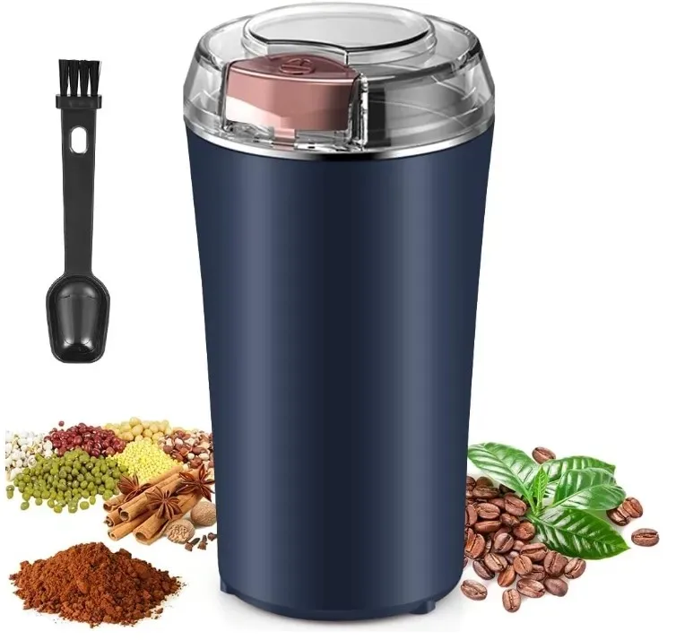Hot selling Electric Coffee Bean Herb Grinder Machine 150W Powerful Electric Food Processor Grain Mills Espresso Grinding Spices