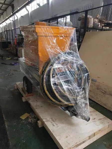 Stable Working Fast Concrete Wall Dry Mixer Wall Mortar cement Sprayer  plaster Machine for construction