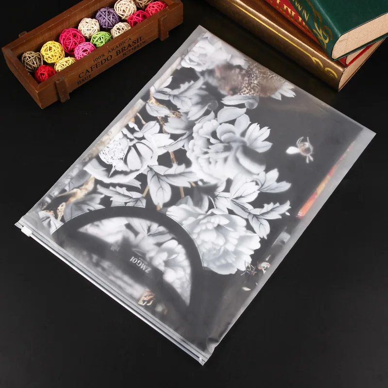 Сумка на молнии для одежды, утолщенная полупрозрачная сумка для хранения и отделки