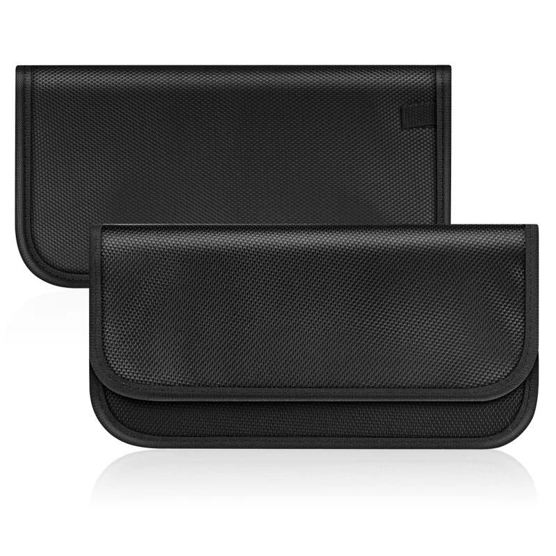 RFID Anti Hacking Cell Phone Bag Simple Safe Card Mobile Phone Wallet For Women Men